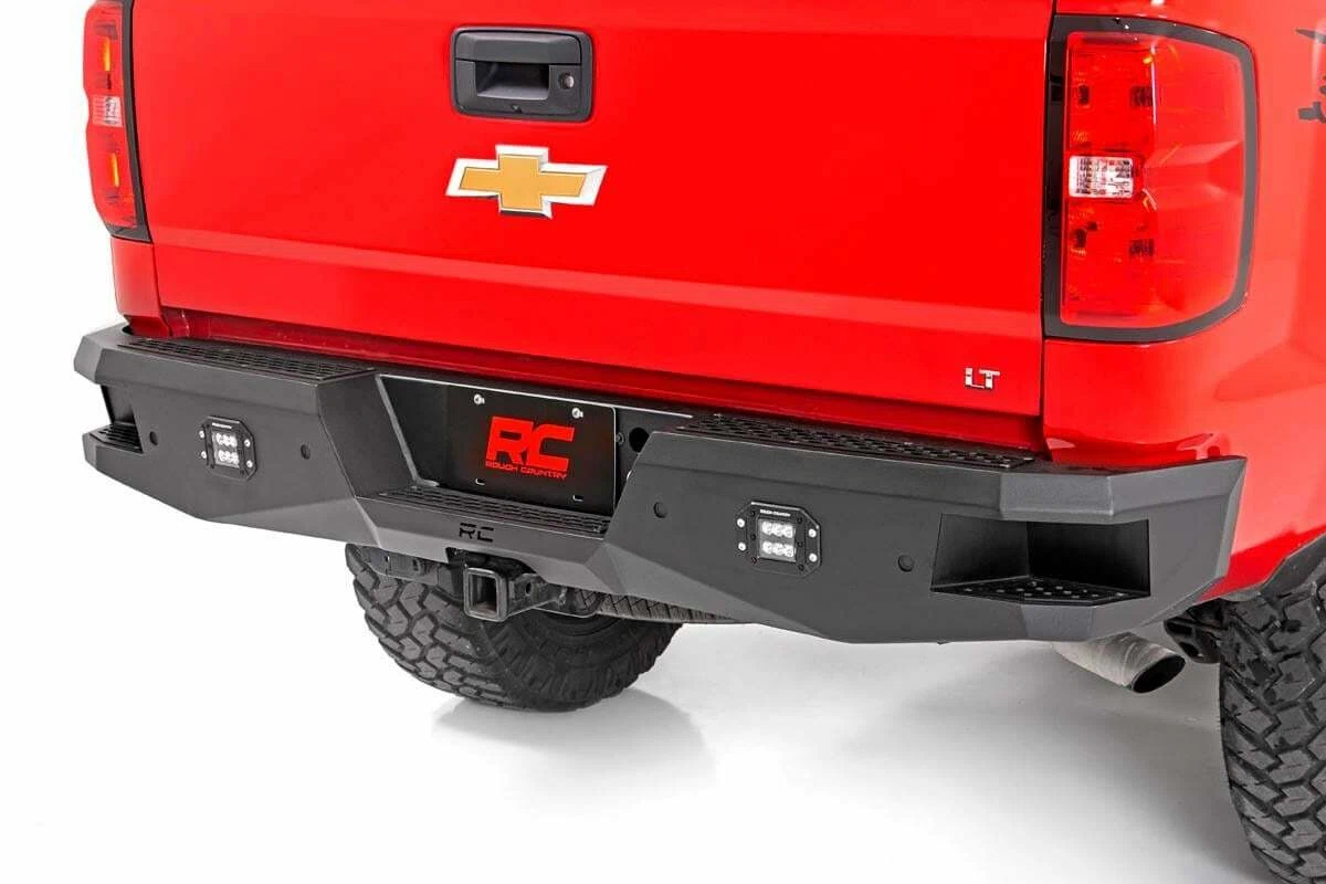 Fits Chevy Silverado & GMC Sierra 1500(2007-2018 &Classic) Rear Bumper LED 10773